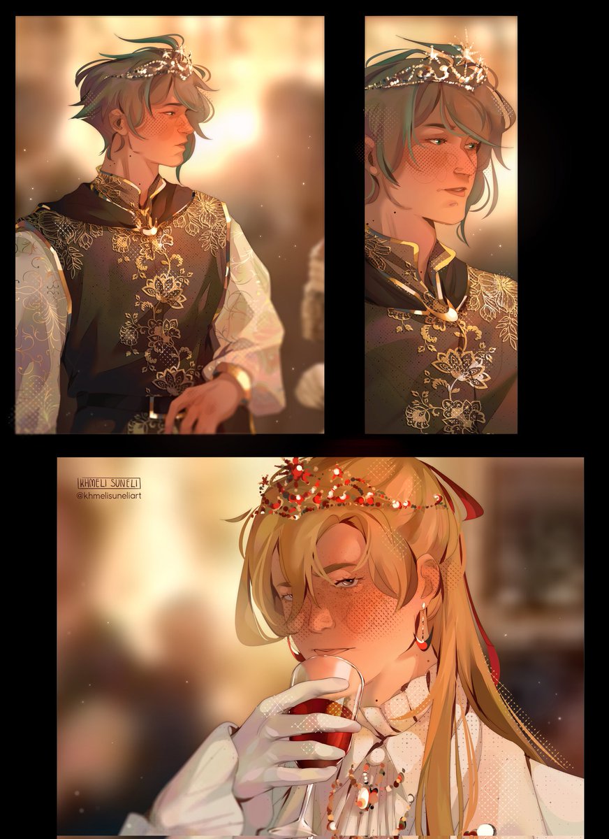 royal au👑
i'm obsessed with them

#genshinimpact #kavetham #haikaveh #newyearwithkavetham