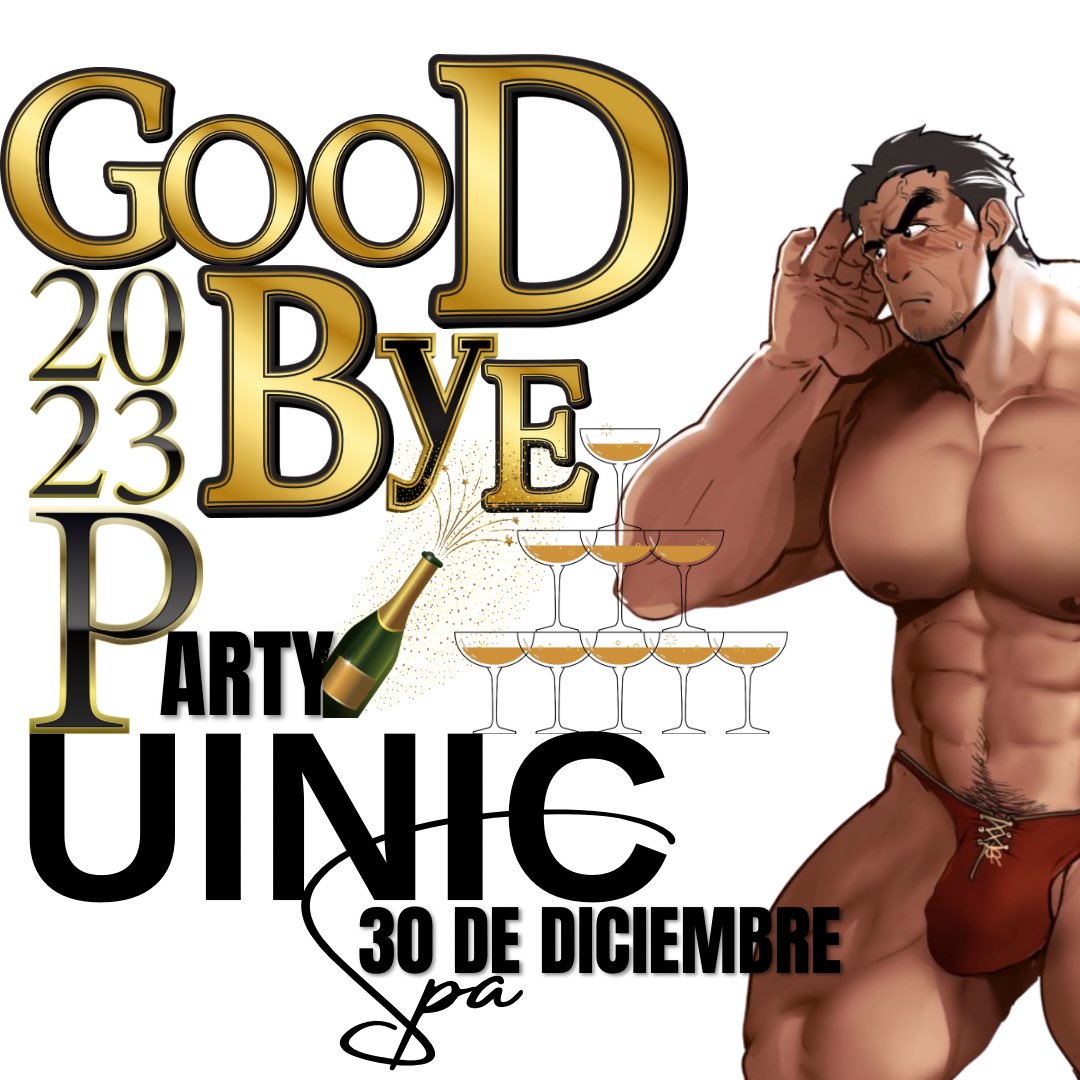 uinic3's tweet photo. Good Bye 2023
Realizaremos nuestra última fiesta del año.
30 de Diciembre 
14:00 a 22:00 horas 
Ingreso General Q65.00

Ingreso Invitación Grindr Q.50.00

Ingreso RT en Twitter de publicación como mínimo 8 horas antes de la actividad Q.50.00

All You Can Drink Q.100.00 https://t.co/SszAXMCCDb