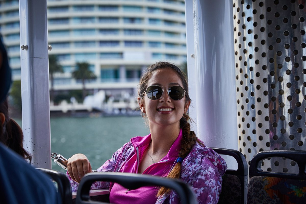 Follow_Alana's tweet photo. Did you know you can take boat tours around Sydney Harbour? If you don’t feel like walking around the city and want a day to sit down and relax, this is the perfect way to see the beautiful views! ⛴️

Download Season 2 now on Apple TV and Google Play. 

https://t.co/oTndhyinKW https://t.co/GcGHQrZqcQ
