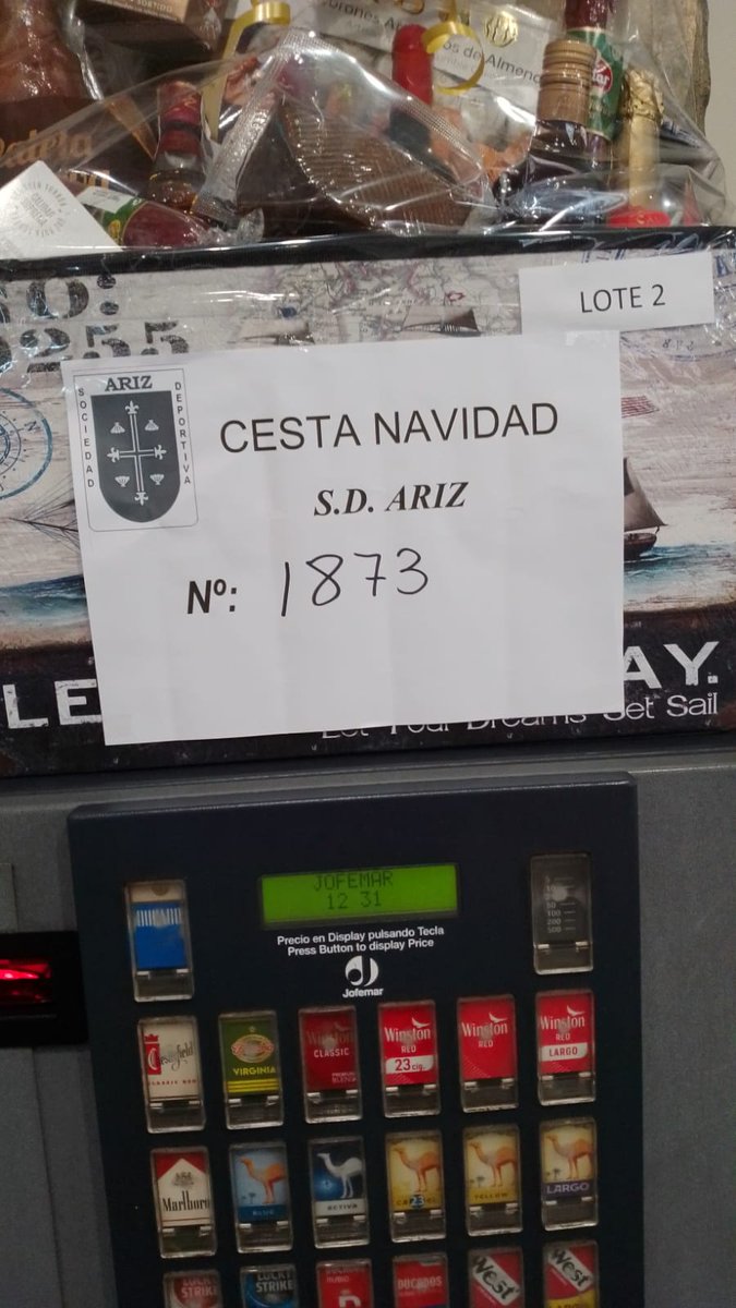Número de la cesta premiada con la lotería de Navidad. 
Gabonetako zozketaren zenbakia. 💚⚽