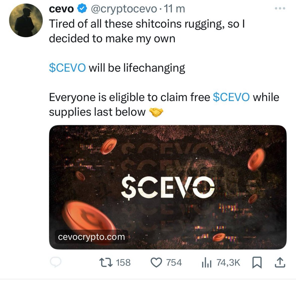 DO NOT CLAIM, account of <a href="/cryptocevo/">cevo</a> has been compromised.