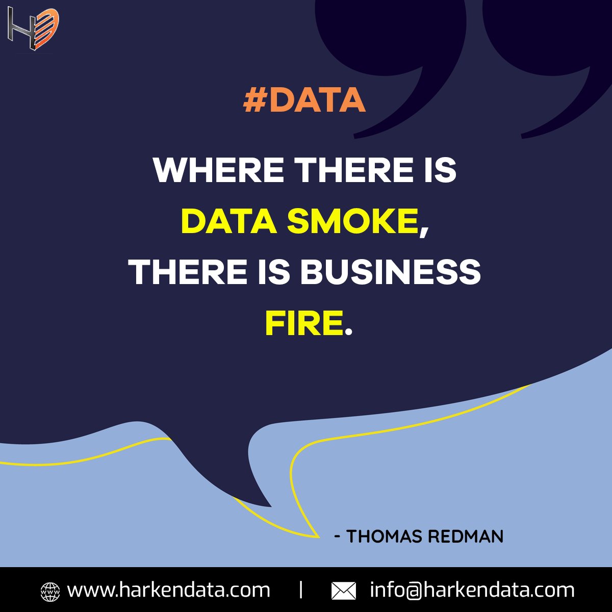Harkendata's tweet photo. “Where there is data smoke, there is business fire.” ~ Thomas Redman, aka “the Data Doc”
#data #business #businessfire #datasmoke #smoke #datadoc #dataandanalytics #dataanalysis #businessdata #BI #thomasredman https://t.co/EvcGa7F95W