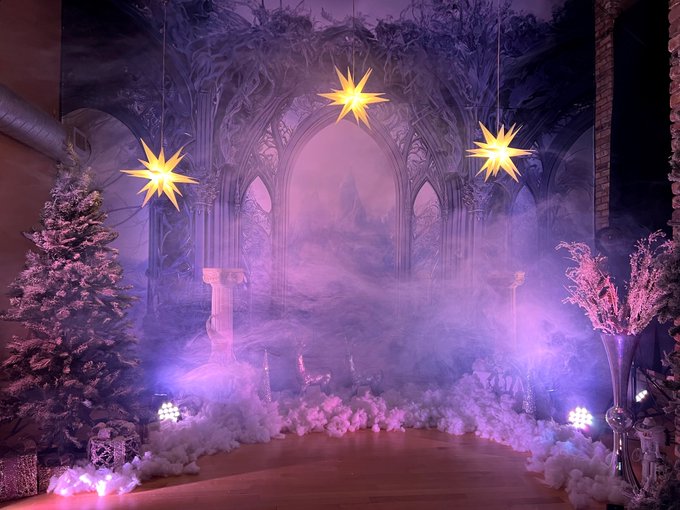 The weekend before Christmas I had my big event show of December.  It was called Frozen Heat,  an erotic