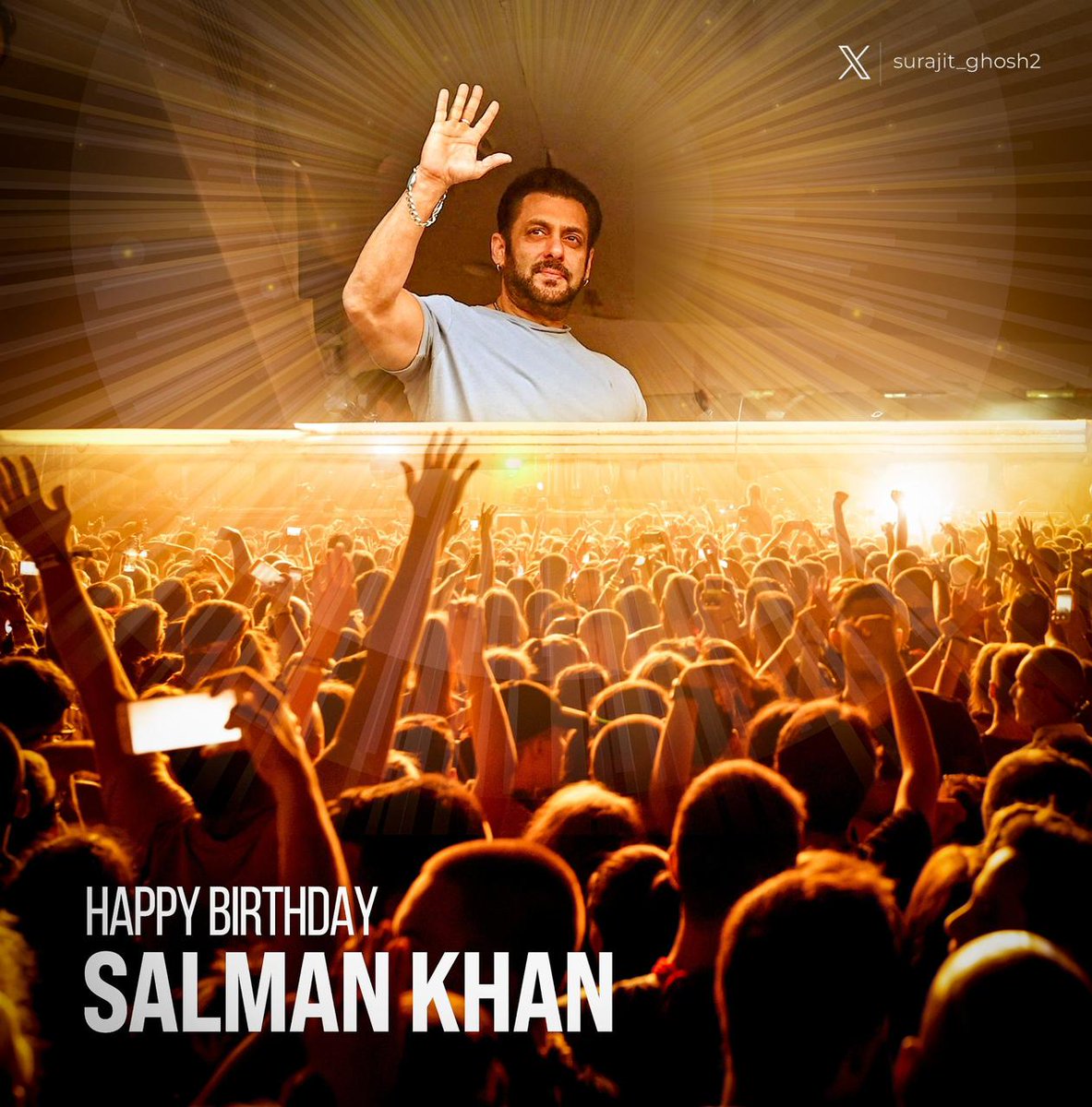 BeingJeeban's tweet photo. HAPPY BIRTHDAY MEGA STAR SALMAN BHAI🎂🎂
HINDUSTAN KA BHAI
#HappyBirthdaySalmanKhan https://t.co/UrlYcOSr68