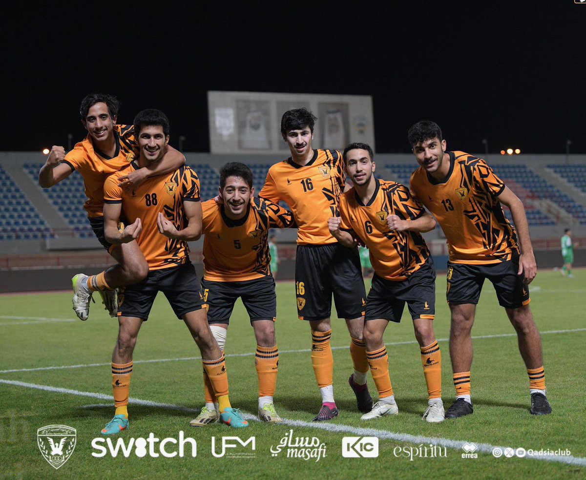 فوز #القادسية على العربي بنتيجة 4-3 ضمن منافسات دوري تحت 21 سنة لكرة القدم.

أحمد بودي ⚽️⚽️
عبدالله العوضي ⚽️⚽️