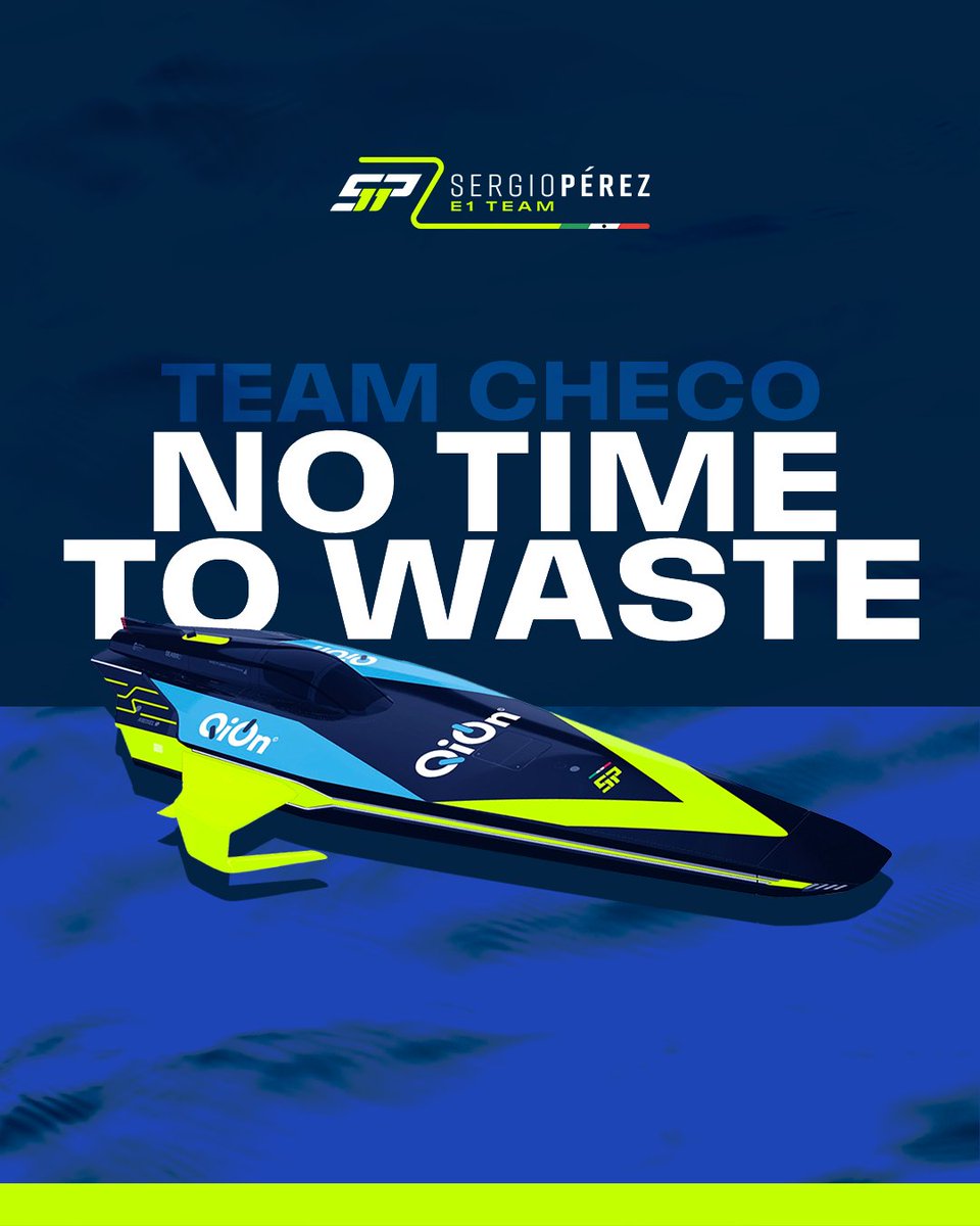E1 Team Checo tweet media