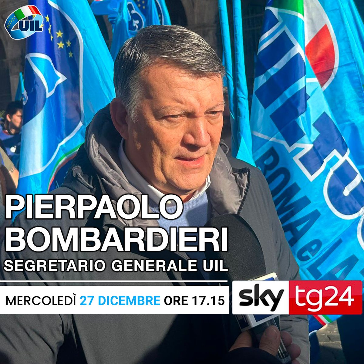 Domani, 27 dicembre, dalle 17.15 ci trovate su @SkyTG24 Economia. Non mancate!