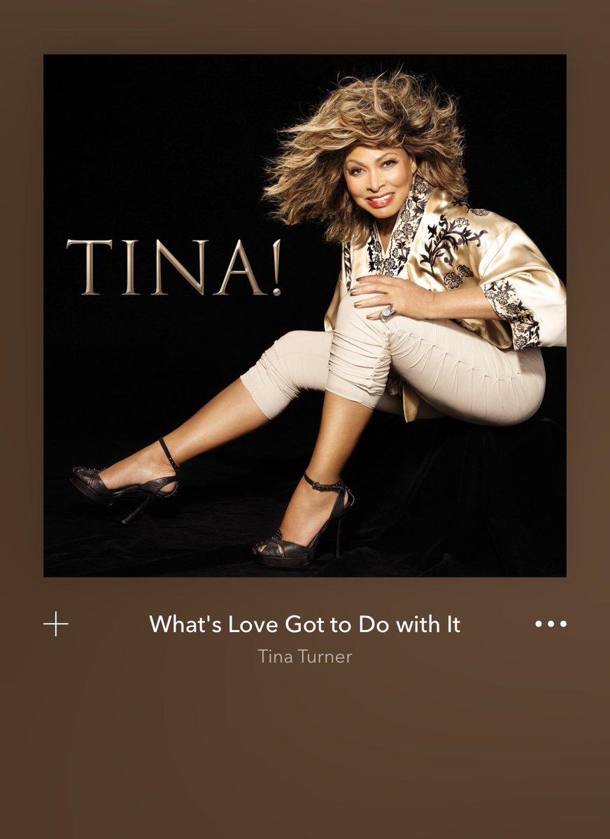 I was about to Play Cardi B be careful but then A little voice in my head was like What’s love but a second hand emotion 
…so I done had Tina on repeat for 20 min same song 😫😫😂 #Whatslovegottodowithit