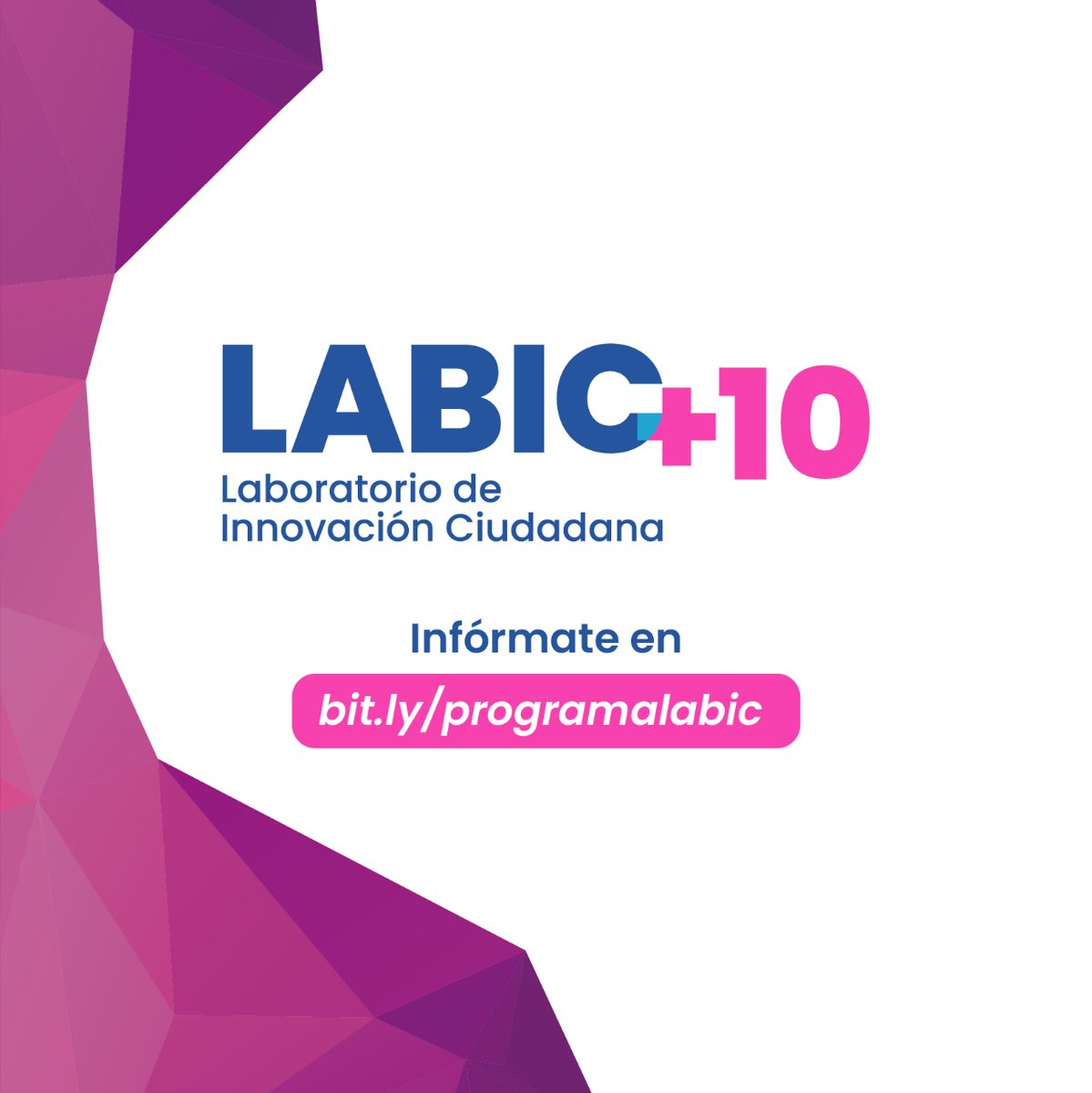 InnovaCiudadana's tweet photo. ¡No pierdas la oportunidad de ser parte de esta iniciativa de #innovación y #colaboración! 
¡Inscríbete al #programalabic +10!
Juntos impulsaremos la #innovación en #institucionespúblicas u #ong. Súmate al camino hacia un futuro eficiente y colaborativo en https://t.co/6RDKnKNNoV https://t.co/o0ocKVci3l