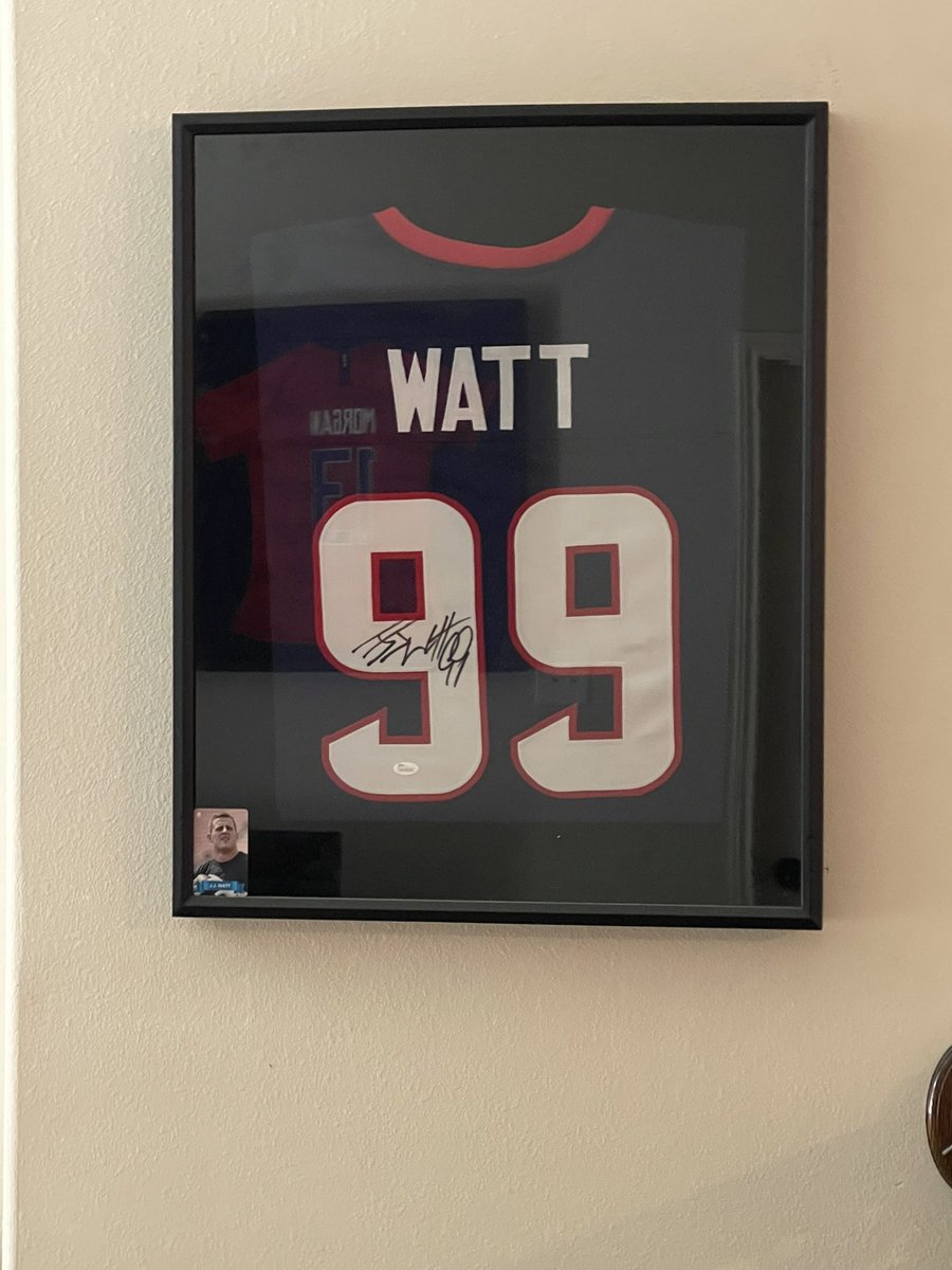jerioliver's tweet photo. @JJWatt @_TJWatt @DerekWatt34 @KealiaOhai got the last Watt brother now just need a soccer jersey and some cleats https://t.co/OLE7geepSs