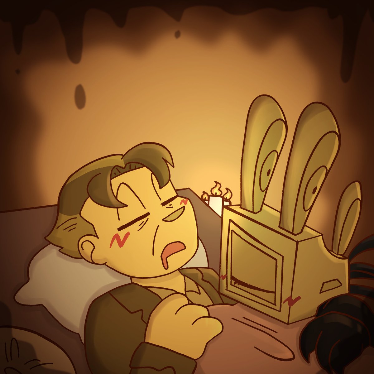 Cobalt_Creates's tweet photo. @TheInkDemonLair some of my favorite Bendy art I've done! [don't think I have posted all of it yet so taking this as an excuse to do that] I have such fun drawing these little guys <3 https://t.co/NjMCyzJxYV