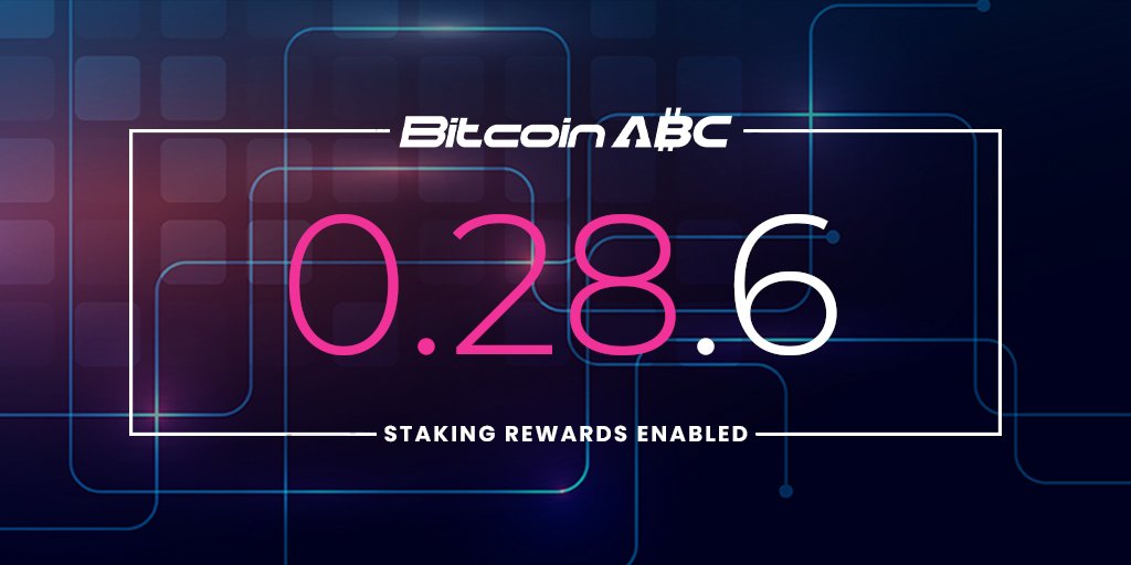 Bitcoin_ABC's tweet photo. Bitcoin ABC 0.28.6 is now available!

This is a maintenance release with minor fixes and improvements.
Download it here: https://t.co/rmsSVyVePu

#eCash #BitcoinABC #XEC $XEC https://t.co/XyaN0a7TPT
