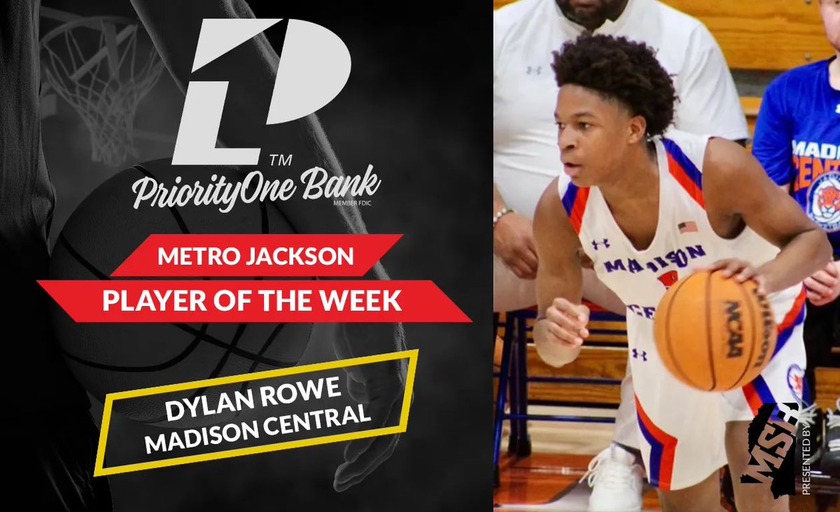 CONGRATULATIONS to <a href="/dylrowe124/">Dylan Rowe</a> on being selected as Player of The Week! 

mississippiscoreboard.com/priorityone-ba…