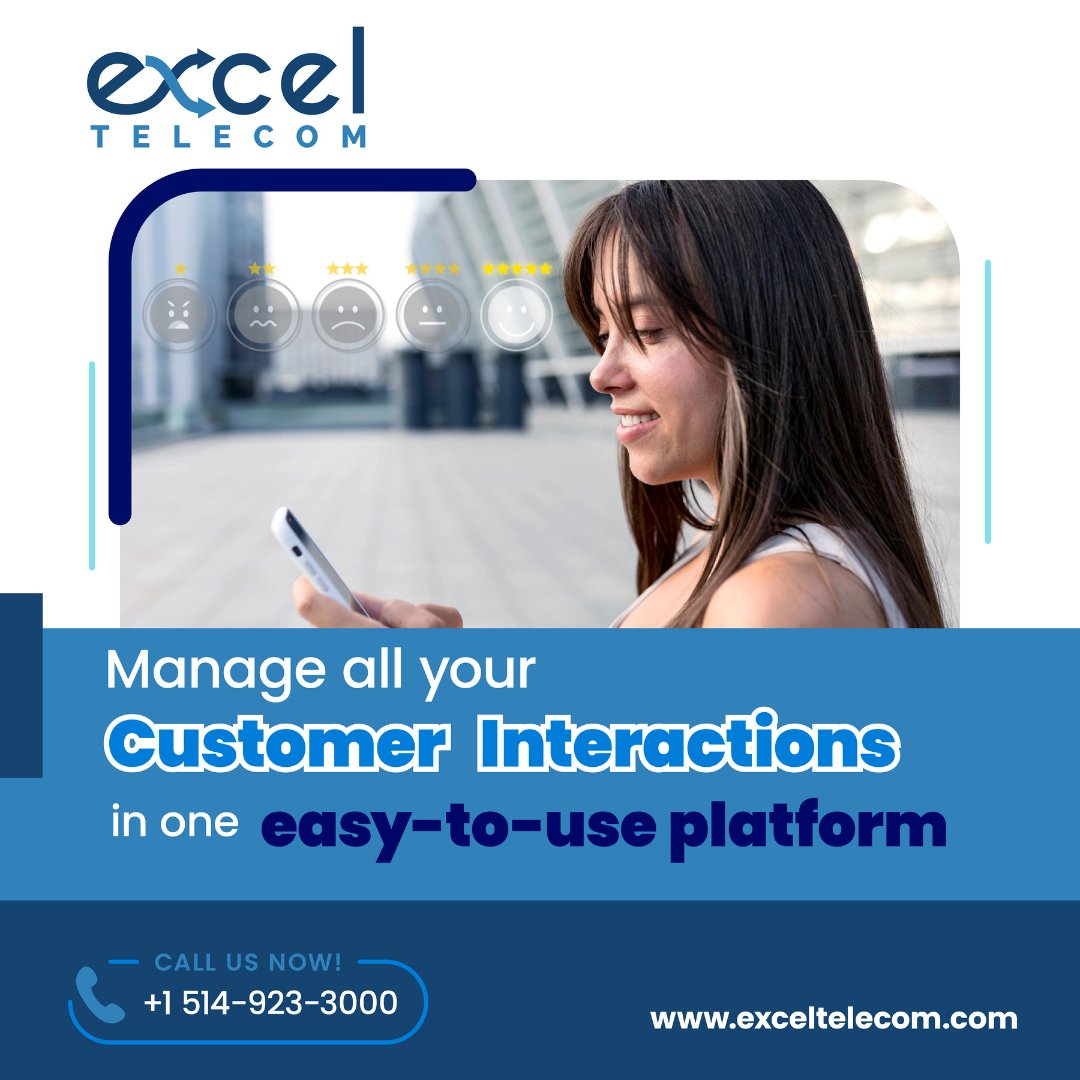 ExcelTelecominc's tweet image. From social media to SMS to email and phone calls... 

Our call center solutions are here to make your life and your workload easier, no matter the size of your business! 

exceltelecom.com/en/solutions/c… 

#callcenter #customerservice #businesstexting #contactcenter #chat #socialmedia