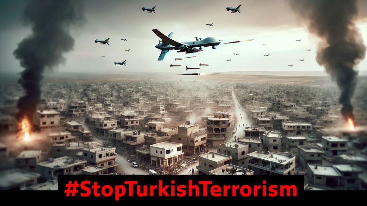 Rojava kürdistandır, Kürdistan halkı rojavayla direnecektir…

#StopTurkishTerrorism