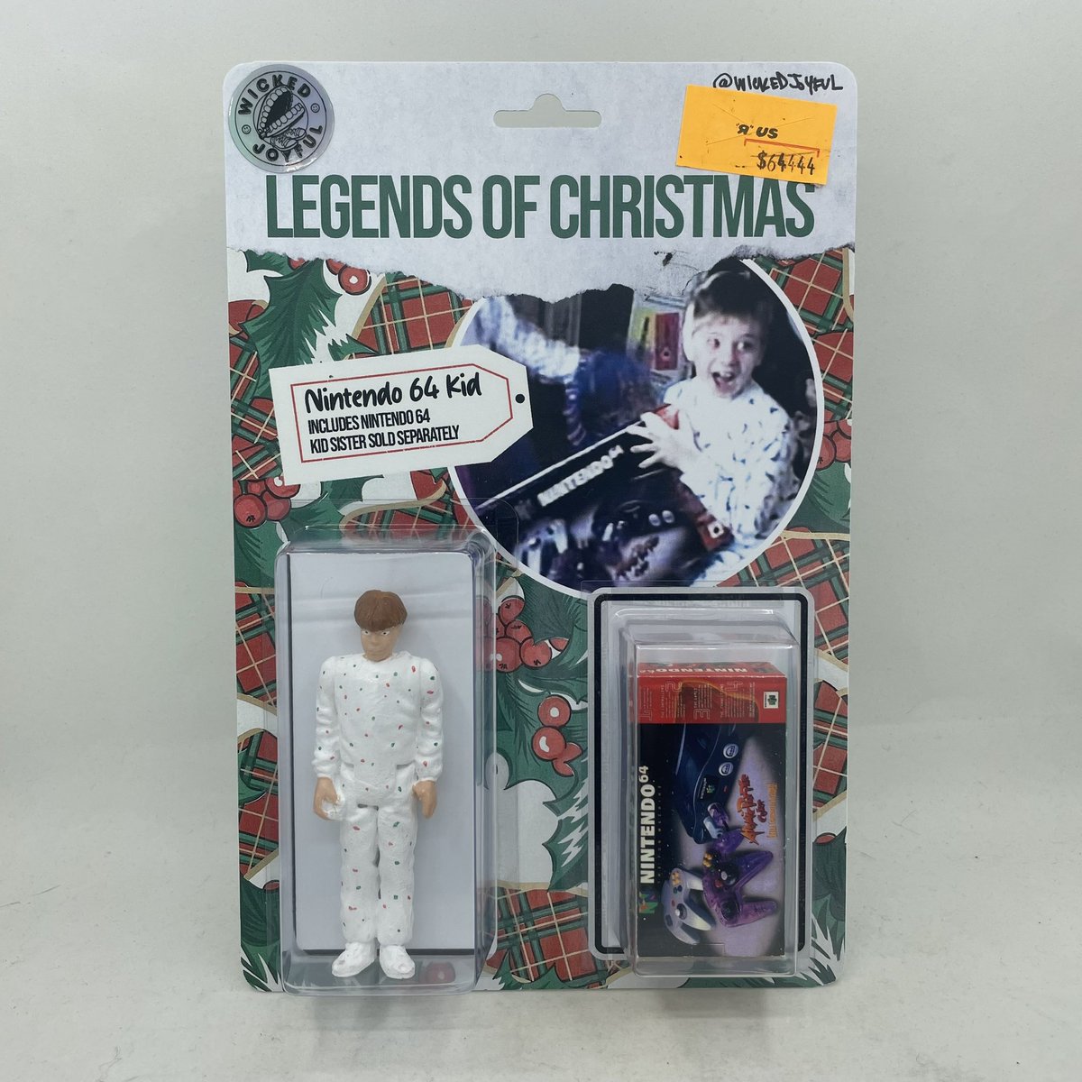 Two Christmas custom action figures I made this year. I posted them on 
my other socials, I’m starting to forget that this platform exists.

Nintendo 64 Kid and Fuller from Home Alone

🎄🏠🕹️🎁