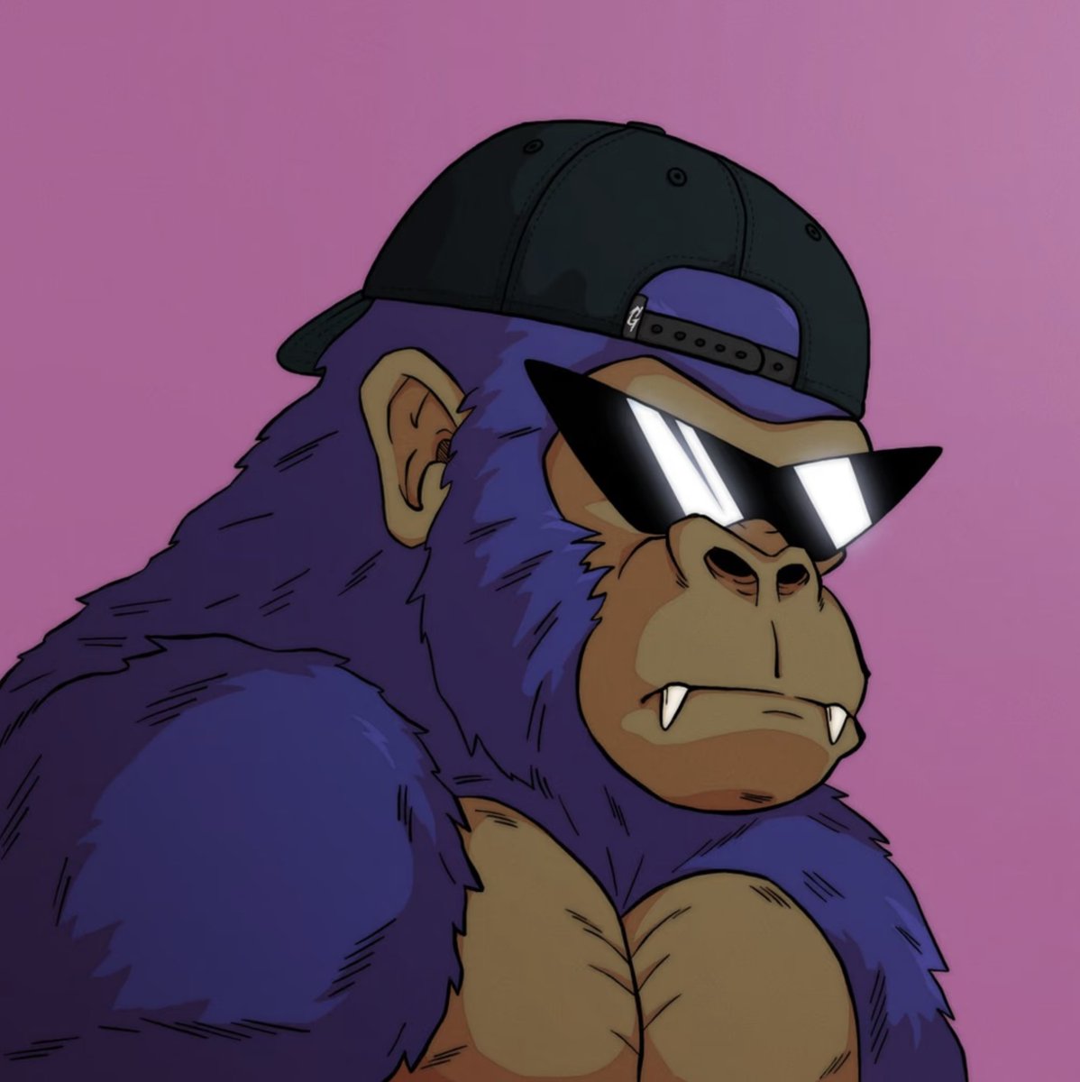 thepixelpuma's tweet photo. Genkai @CyberKongz 4563 is me. I'm him. https://t.co/IDPvTVCDMp