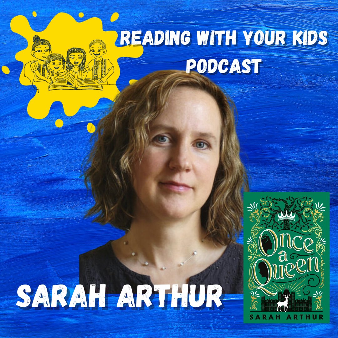 jedliemagic's tweet photo. Don't miss our conversation with Sarah Arthur. Her new YA novel #OnceaQueen is perfect for co-reading with teens and having meaningful discussions about family, faith and life's ups and downs. Can't wait to dive into this one with my kids this holiday! https://t.co/D7wjBLoO7O