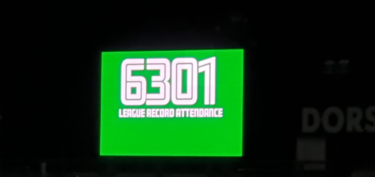 National League South Attendance Record Broken.

Again.

#ytfc 

📸 <a href="/Gloversgirl/">Debs Curtis</a>