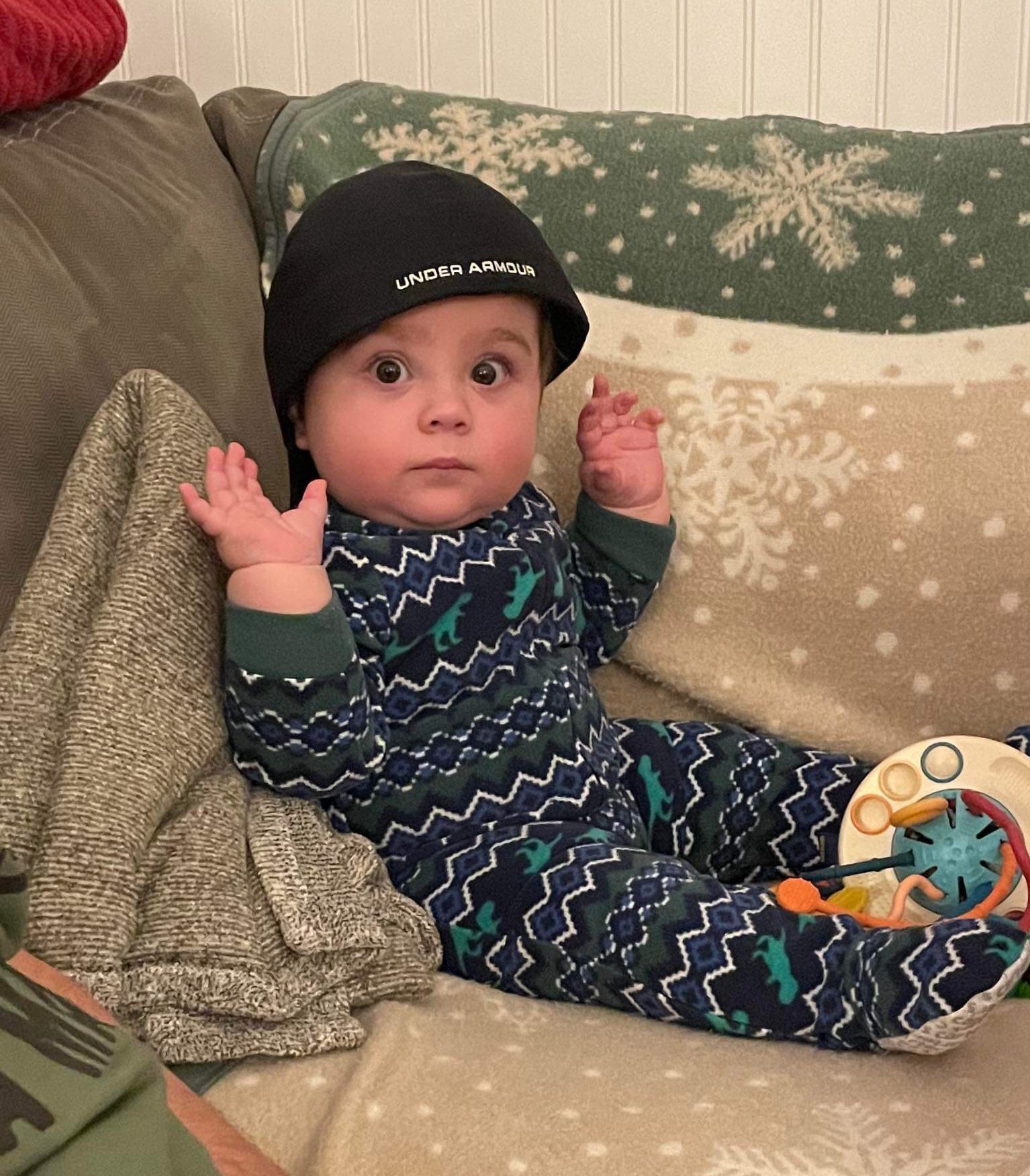 Baby boy clearance under armour hat