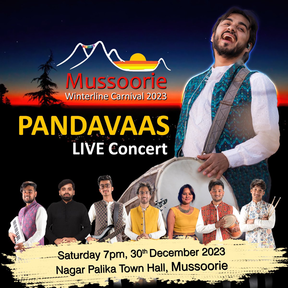 PANDAVAAS (@pandavaas) on Twitter photo рдЖрд░рд╣реЗ рд╣реИрдВ рд╣рдо тАШрдорд╕реВрд░реА рд╡рд┐рдВрдЯрд░рд▓рд╛рдЗрди рдХрд╛рд░реНрдирд┐рд╡рд▓ 2023тАЩ рдХреЗ рд╕рдорд╛рдкрди рджрд┐рд╡рд╕ рдкрд░, рджрд┐рдирд╛рдБрдХ 30 рджрд┐рд╕рдореНрдмрд░ рдХреЛ рд╢рд╛рдо 7 рдмрдЬреЗ !
рдиреЛрдЯ-
рез- рдкреНрд░рд╕реНрддреБрддрд┐ Indoor тАШрдЯрд╛рдЙрди рд╣реЙрд▓тАЩ рдорд╕реВрд░реА рдореЗрдВ рд╣реЛрдЧреАред
реи- Limited Seats рд╣реИрдВ рдкрд╣рд▓реЗ рдЖрдПрдБ, рдордирдкрд╕рдВрдж рд╕реАрдЯ рдкрд╛рдПрдБред
рей- Entry Free рд╣реИред
#pandavaas #pandavaaslive #masoori #masooriwinterline рдЖрд░рд╣реЗ рд╣реИрдВ рд╣рдо тАШрдорд╕реВрд░реА рд╡рд┐рдВрдЯрд░рд▓рд╛рдЗрди рдХрд╛рд░реНрдирд┐рд╡рд▓ 2023тАЩ рдХреЗ рд╕рдорд╛рдкрди рджрд┐рд╡рд╕ рдкрд░, рджрд┐рдирд╛рдБрдХ 30 рджрд┐рд╕рдореНрдмрд░ рдХреЛ рд╢рд╛рдо 7 рдмрдЬреЗ !
рдиреЛрдЯ-
рез- рдкреНрд░рд╕реНрддреБрддрд┐ Indoor тАШрдЯрд╛рдЙрди рд╣реЙрд▓тАЩ рдорд╕реВрд░реА рдореЗрдВ рд╣реЛрдЧреАред
реи- Limited Seats рд╣реИрдВ рдкрд╣рд▓реЗ рдЖрдПрдБ, рдордирдкрд╕рдВрдж рд╕реАрдЯ рдкрд╛рдПрдБред
рей- Entry Free рд╣реИред
#pandavaas #pandavaaslive #masoori #masooriwinterline