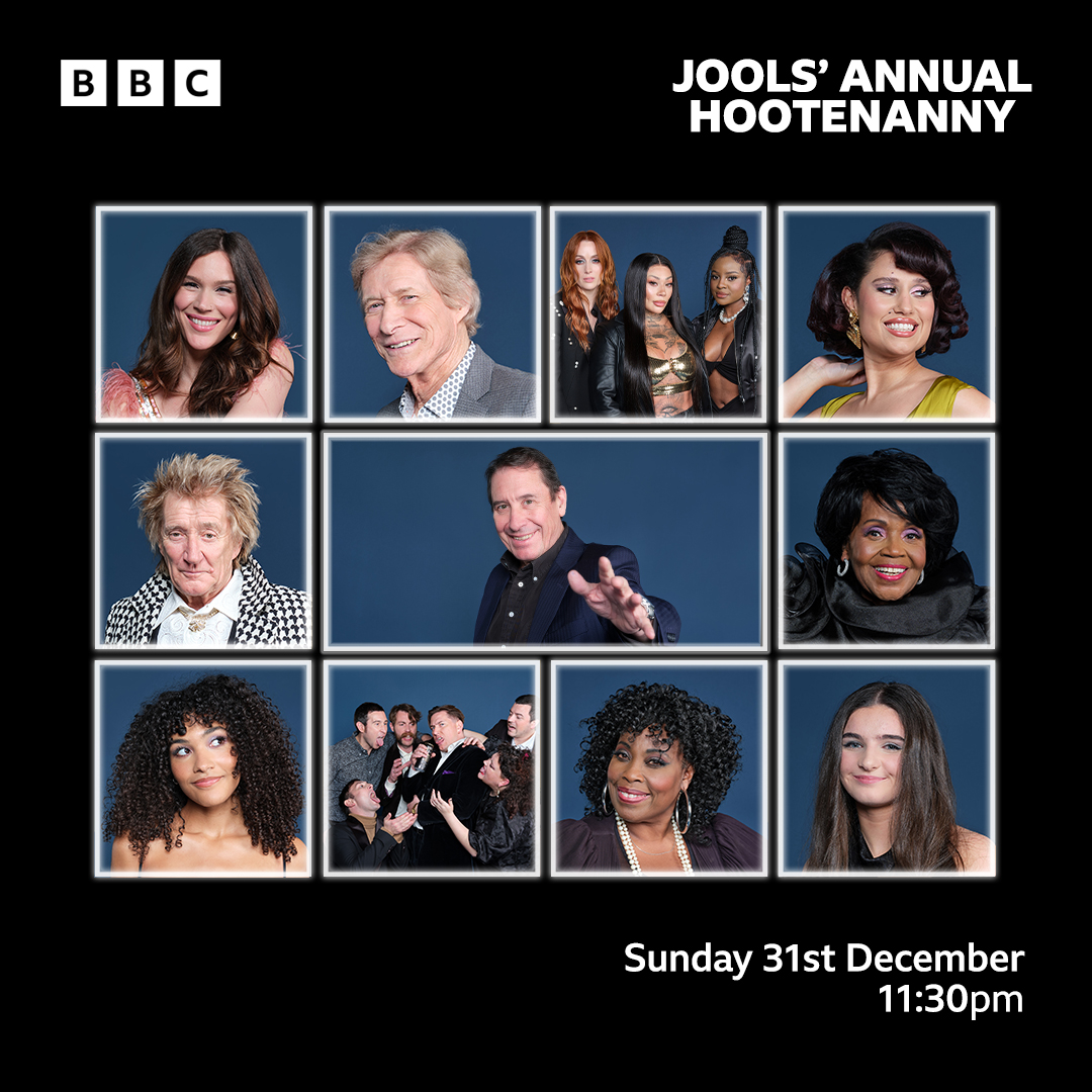 Join us this New Year’s Eve for another fantastic Hootenanny line-up!🥂 ⭐ @JossStone ⭐ Paul Jones ⭐ @Sugababes ⭐ @raye ⭐ @rodstewart ⭐ @PPArnold1 ⭐ @oliviadeano ⭐ @marywallopers ⭐ @rubyturnersoul ⭐ Muireann Bradley Sunday 31st Dec at 11:30pm on @BBCTwo & @BBCiPlayer📺