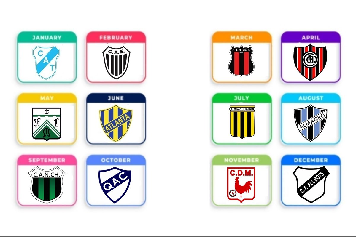 DuenodeMatanza's tweet photo. Describí el club de tu mes de nacimiento sin decir su nombre https://t.co/wRfTaxlDNq