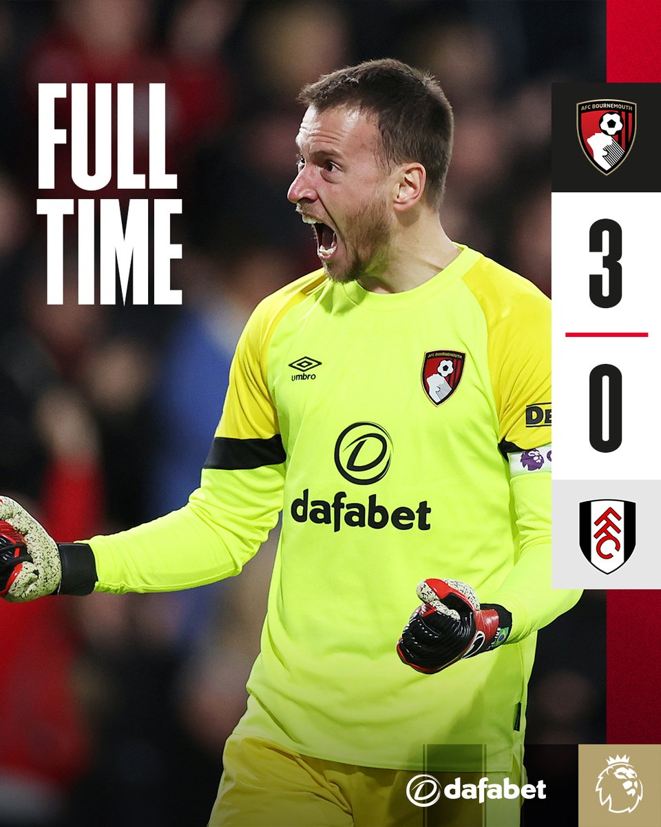 afcbournemouth's tweet photo. That's seven games unbeaten for the Cherries 👏