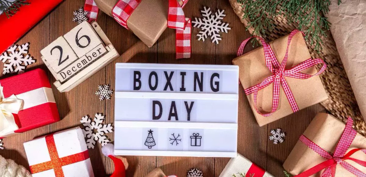 ChenSherri's tweet photo. Happy Boxing Day everyone! https://t.co/yhrVCKEoI4