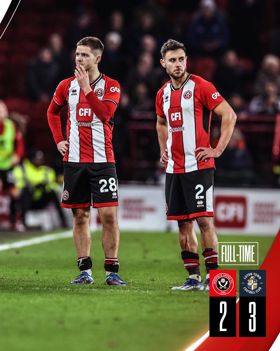 Defeat for the Blades.