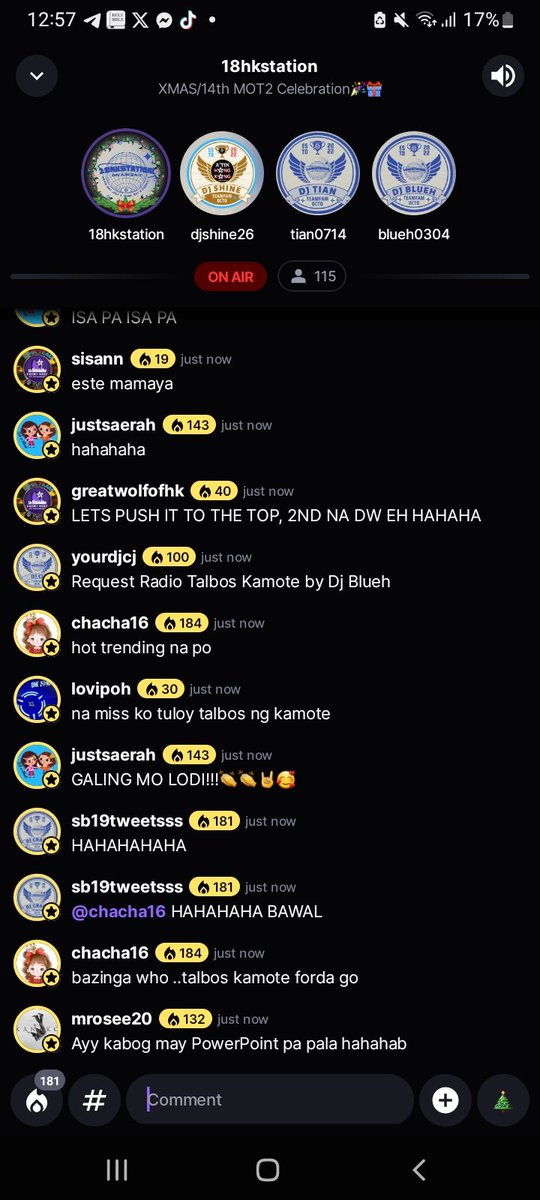 AtinJennie's tweet photo. We heard it First 'Talbos Kamote' by Blueh here at @18hkstation✨️  STREAM and Shazam hahahahaha

#TalbosKamote_Blueh #BLUEH
@SB19Official #SB19 https://t.co/kQDQEsfsUy