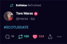 qdub647's tweet image. I find these 2 Entheos ReTruths VERY interesting(1 is Tore Maras)... Snake is on the Menu TONIGHT
-- TheMongoose 
&amp;amp;
#SCOTUSGATE