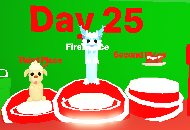 A7PlaysOfficial's tweet photo. 🎄❄️25 DAYS OF GIVEAWAYS❄️🎄

Day 24: Frost Furry

🥇First Place: Frost Furry
🥈Second Place: Pup Bait 
🥉Third Place: Eggnog Dog 

To Enter:
📲Follow: @A7PlaysOfficial
❤️Like
🔁Repost

🏆Winners announced Dec 28th!🏆 #adoptme #adoptmegiveaway #Adoptmetrades https://t.co/wAUY7xYM1L