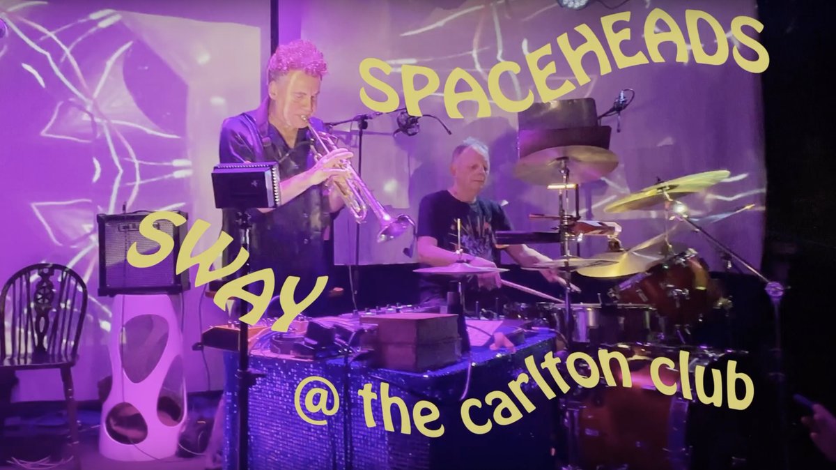Video of Spaceheads playing a track called "Sway" at the The Carlton Club a month ago .... with Paddy Steer guesting on lap steel.

Great projections as ever by Rucksack Cinema and thanks to Liam Christopher Walker and others for filming.

youtu.be/P51CiDrJYxM