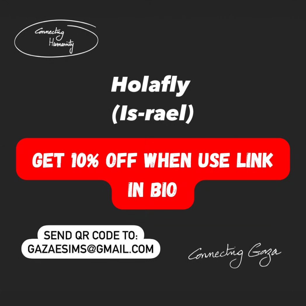 connectgaza's tweet photo. @MambangStory Here's how to donate e-SIMs to Gaza:
1. Get the Airalo app https://t.co/6nM6rRaPBM
2. Search Global or Middle East.
3. Pick an option.
4. Screenshot QR code.
5. Email to gazaesims@gmail.com.
Details in our profile. Thanks for your support! 🌍💙 #SupportGaza https://t.co/WoazuNZmZl