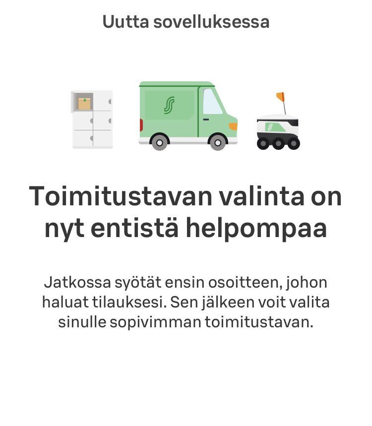 eetukomsi's tweet photo. Olet lasten kanssa @sryhma’n kaupassa ja huomaat kaivatun tuotteen loppuneen. Yrität verkkokaupasta katsoa, löytyisikö sitä toisesta myymälästä. 

Mutta nyt et pääsekään sivustolla tai sovelluksessa eteenpäin, kun ensin pitäisi valita #toimitustapa ja #toimitusaika. 

1/3 https://t.co/Dvz4qI33Yc