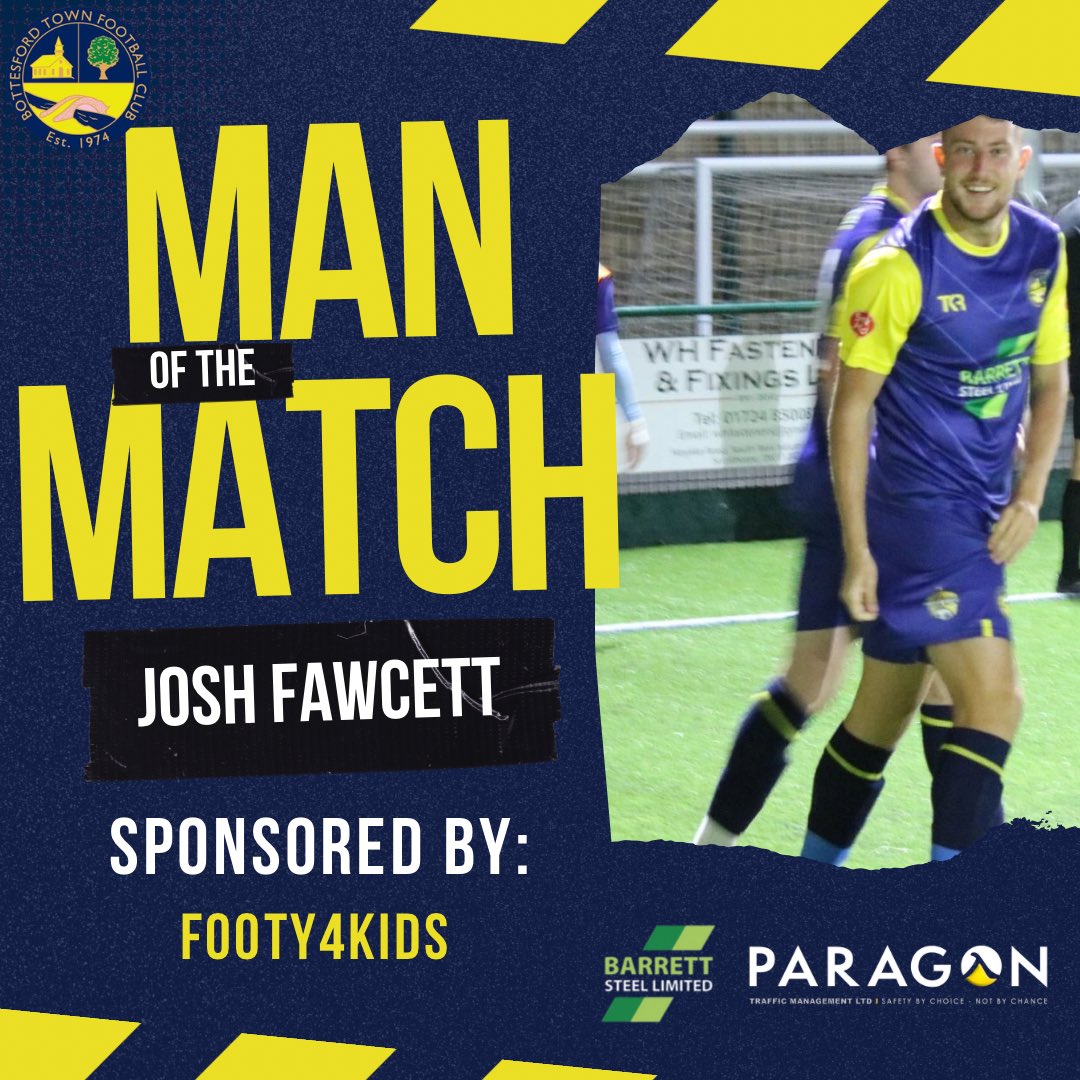 Man of the match today, chosen by today’s match sponsor - 

Bottesford Town U15s

#UTP