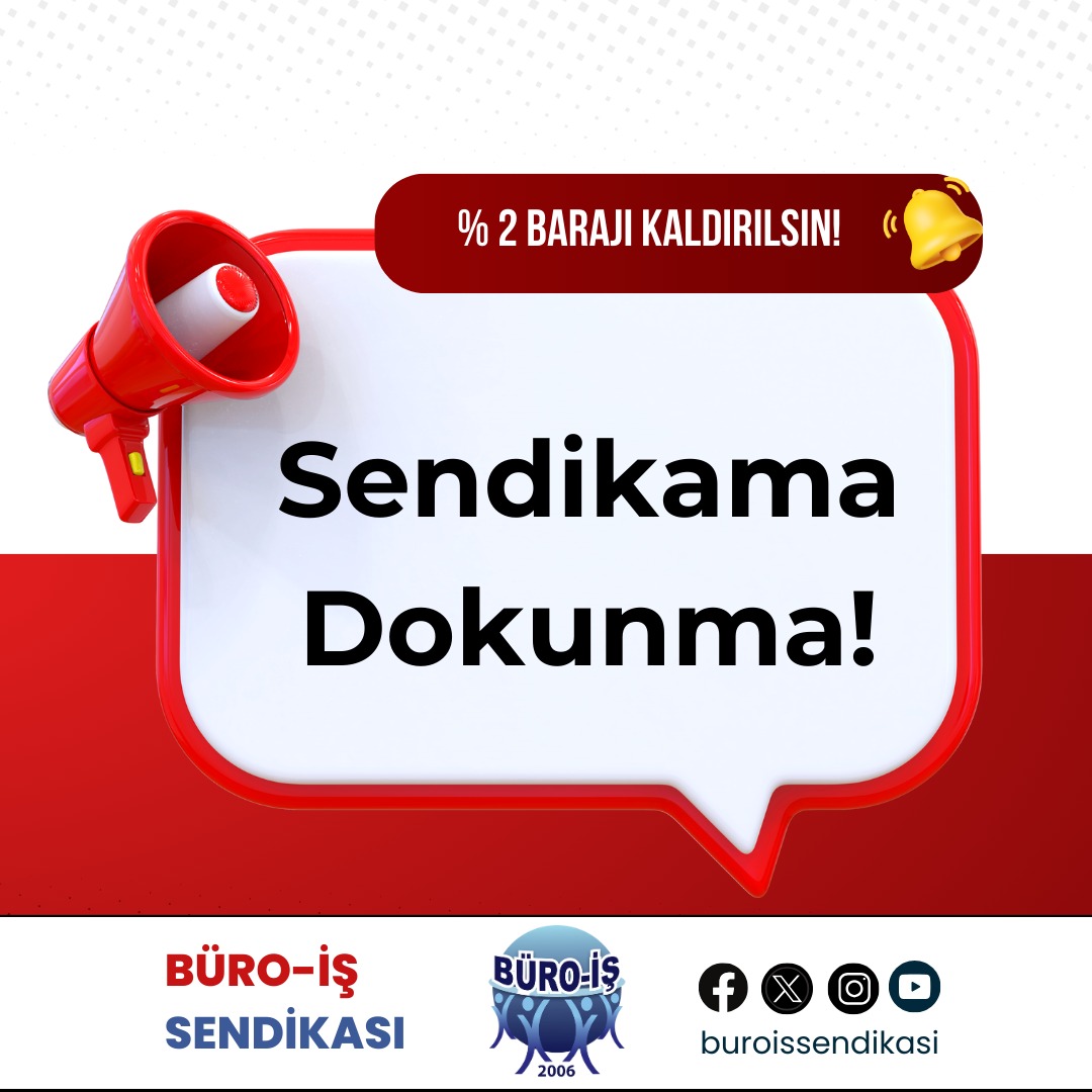 buroissendikasi's tweet photo. #AYMSendikalBarajıKaldır https://t.co/L3OEqLvrxz