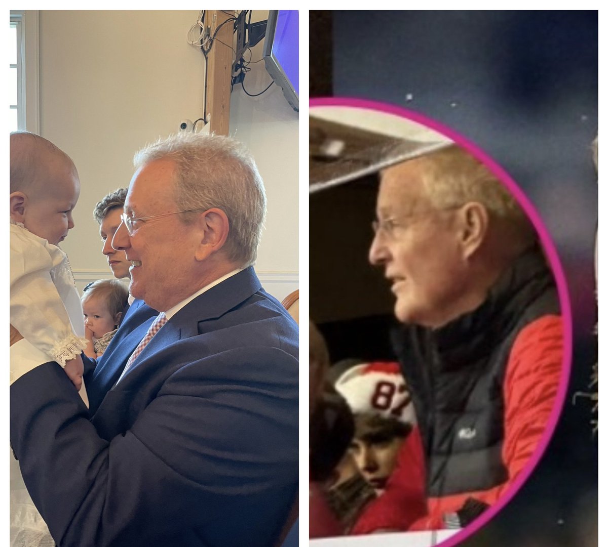 MarlenaTV's tweet image. Hey @taylorswift13, your dad has a twin in Boston! @GoodBoyWally. ☎️ us next time you’re here! ;) #Swifties