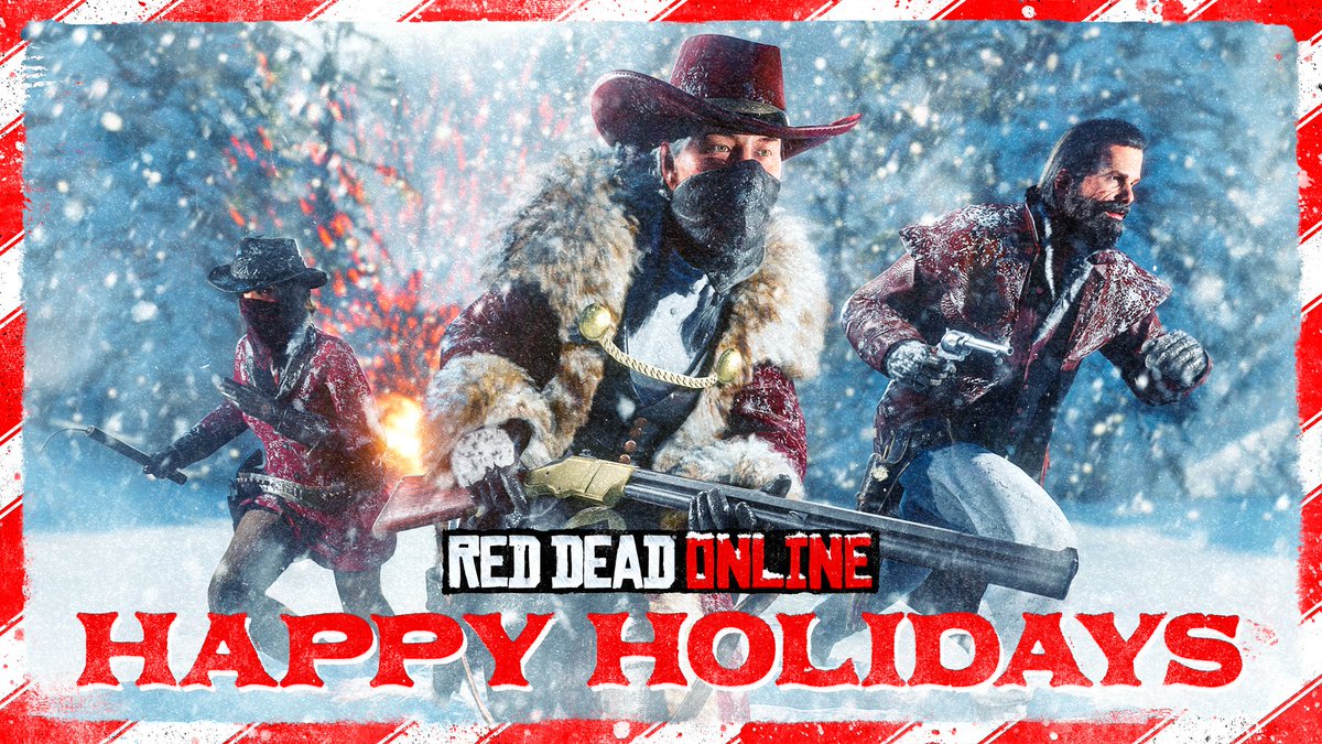 Defend new holdouts in Red Dead Online’s limited-time Holiday Call to Arms modes, paying out 2X RDO$, XP, and Gold through January 8. Plus, get Double Rewards on Moonshiner Sales, 2X RDO$ and XP on the Featured Series, and more.