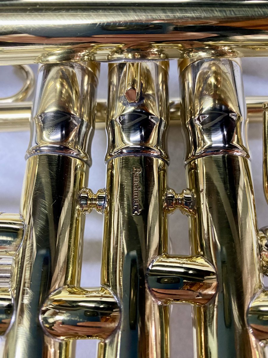 'Why settle for ordinary when you can play extraordinary? Benchmark Trumpets, where craftsmanship meets artistry. One builder, one designer, infinite dedication. Explore the world of exceptional trumpets. 🌟🎺 #BenchmarkTrumpets #ExceptionalCraftsmanship'