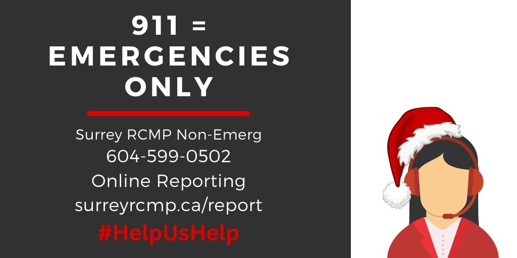 911 operators are not able to look up phone numbers, or transfer callers to our non-emergency line. If it’s not an emergency, please don’t tie up the line! #MaketheRightCall