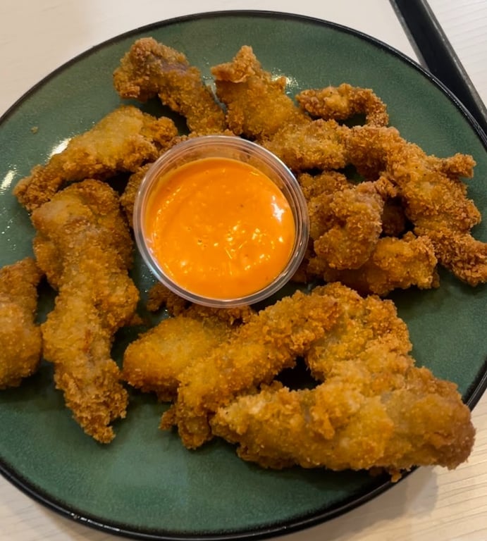 myramenpcb's tweet image. Our karaage is expertly crafted, boasting a golden, crispy exterior and juicy, flavorful goodness on the inside. Contact us today at (850) 588-5967 to place an order!

#Karaage #MyRamen bit.ly/3ATfM7N