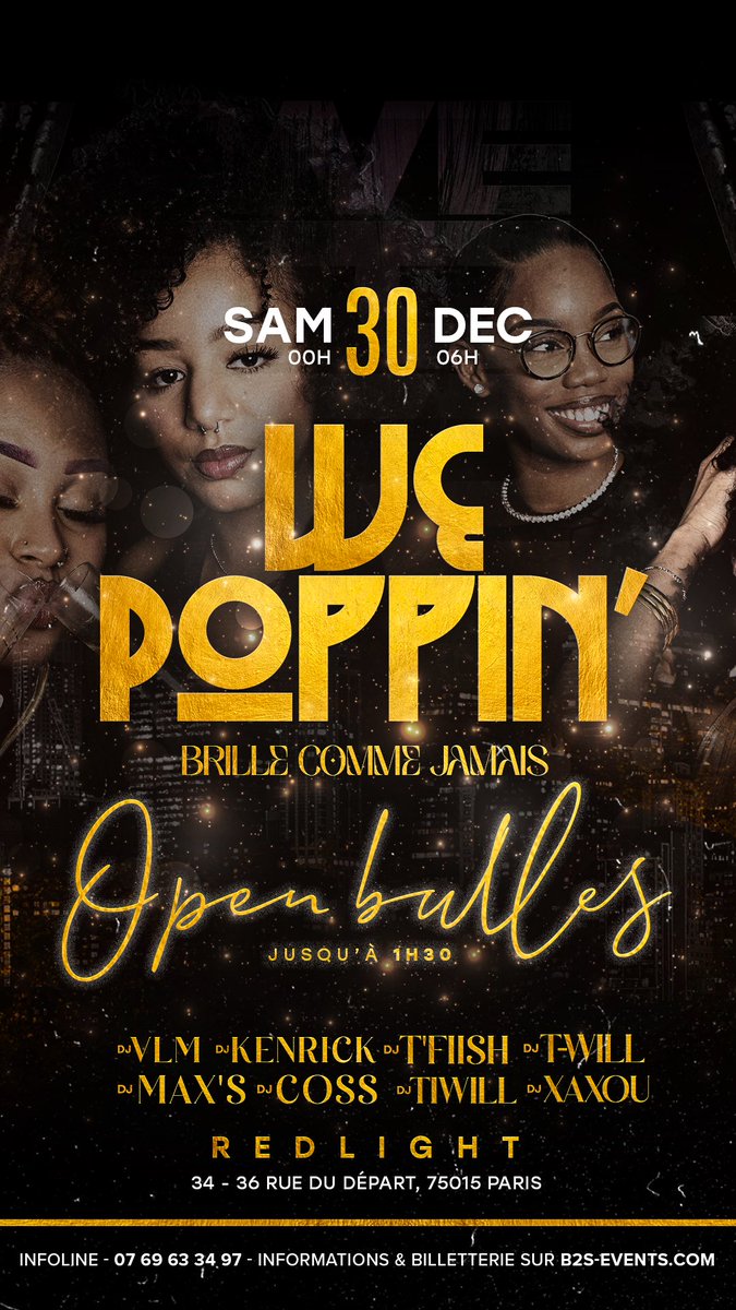 wepoppin_events's tweet photo. Vous imaginez une fin d’année sans bulles ? 🤒

Pas l’équipe Poppin❌.

 Le bar vous appartiendras jusqu’à 1:30 🍾😮‍💨. https://t.co/nnKTOcmsWW