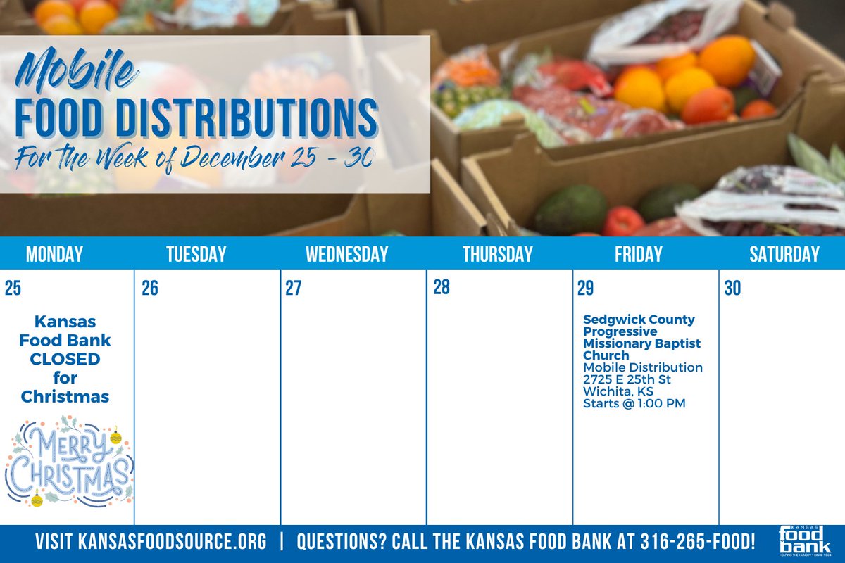 Kansas Food Bank tweet media