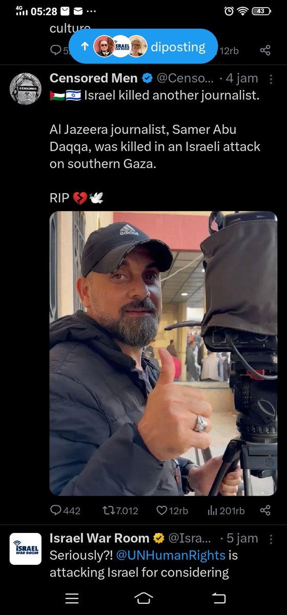 cuteadorable_'s tweet photo. @erlanishere Gantian propaganda idf :
1. Mengaku jika Emily terbunuh padahal hidup.
2. Tidak memperhatikan SOP perang dgn membunuh sandera hamas.
3. Memperlakukan tahanan dgn buruk (ahed Tamimi dkk), dan juga membunuh jurnalis
4. Menyuruh Narsum bayaran 
5. Memperkosa tahanan wanita https://t.co/tigsTaIvyc
