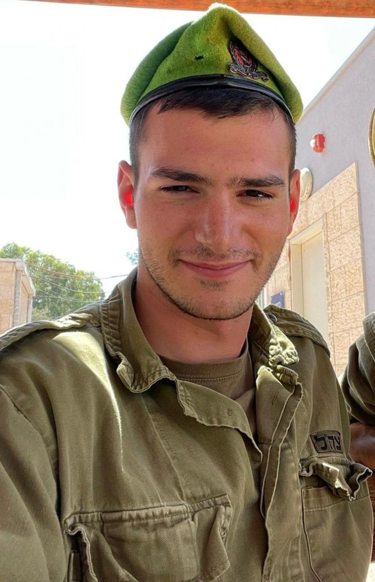 RabbiPoupko's tweet photo. Sargent Yosef Gitartz from Tel Aviv was killed by Hamas in Southern Gaza. 

His parents received a letter Yosef designated in case he died. 

Yosef wrote: " I could have chosen not to go and hid somewhere but that would go against everything I believe in and value. https://t.co/QPdd6XzyR4