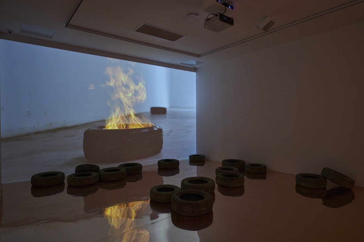 MoMAPS1's tweet photo. "I don’t understand how, at this point in the existence of humanity, we don’t understand each other better. People are afraid that, if they encounter difference, it’ll change them. It’s all because they don’t understand themselves." — Rirkrit Tiravanija for @friezeofficial https://t.co/Qj4xLoQLG7