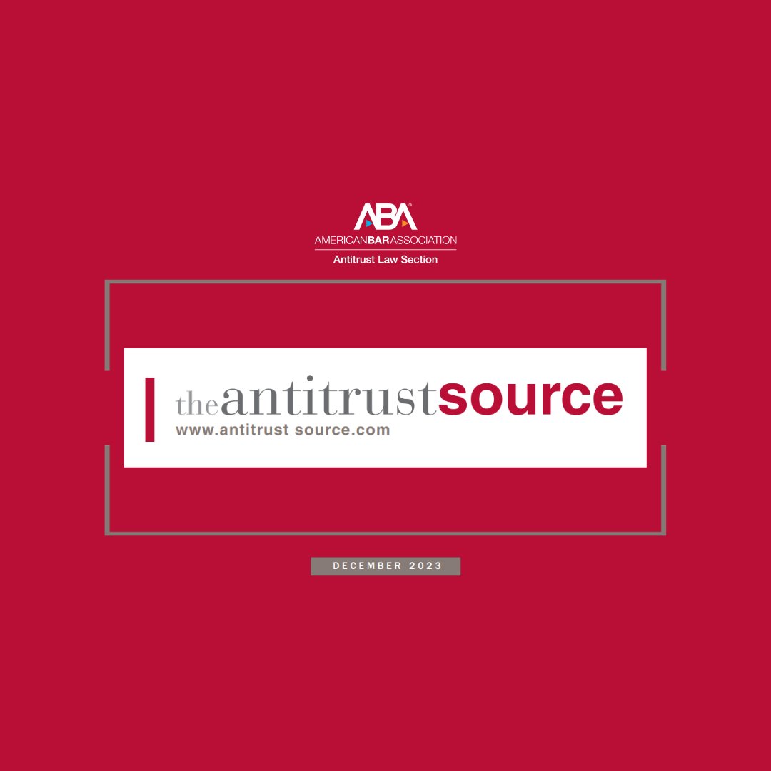 abaantitrust's tweet photo. Dive into the latest insights in #Antitrust! The December issue of #AntitrustSource unpacks the impact of California's non-compete restrictions, tracks the evolution of merger guidelines & responds to key drug-patent litigation trends. Read/Download: https://t.co/slZhKlFfYM https://t.co/k2eVDtx637