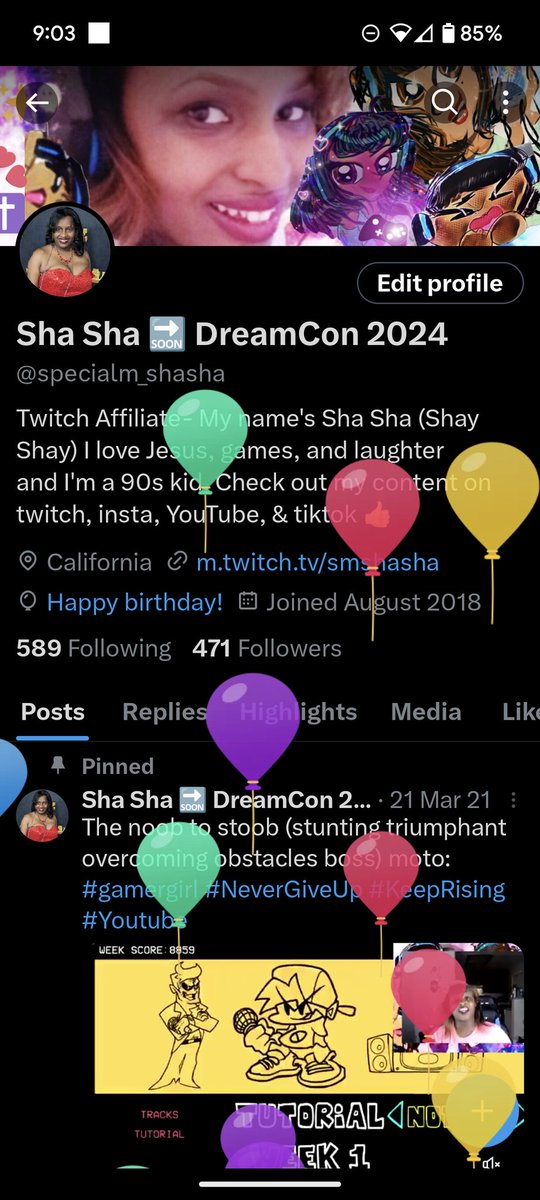 I'm at work but.... balloons tho!! 😆😆😆